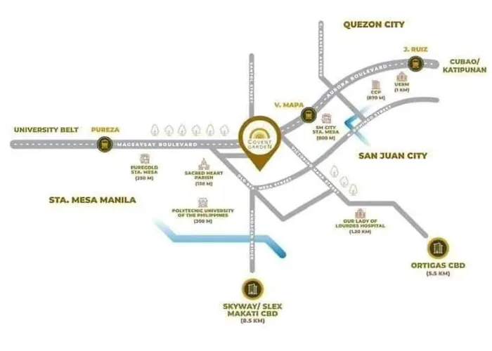 1br Covent Garden South Tower Belt- Sm Sta Mesa, Metro Manila,philippines 아파트호텔 3*